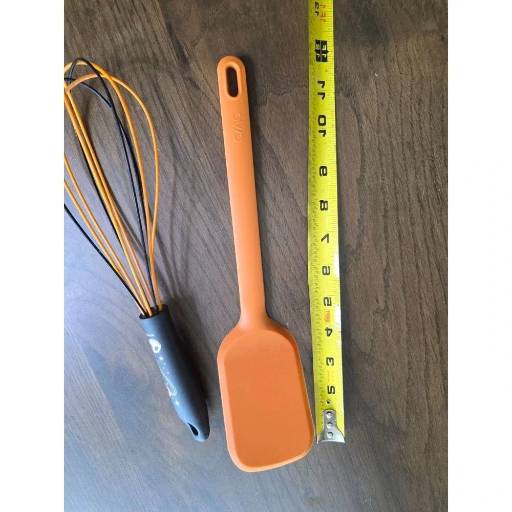 Disney Jack Skellington Whisk & Orange‎ Silicone Spatula Set B3